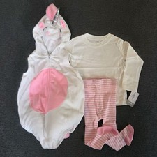Carter’s Halloween Costume Little Unicorn Size 24M Baby Girl Plush Hooded NWT picture
