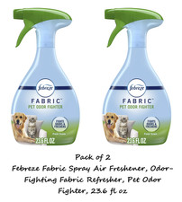 Febreze Fabric Spray Air Freshener, Pet Odor Fighter, 23.6 fl oz ( 2Pack) picture