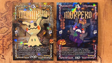 Mimikyu Morpeko Ice Holo Pokemon Prisma Halloween NonTCG -HW110 picture