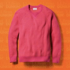 L.L.Bean x Dunkin' adult birdseye sweater men's M/women's L picture