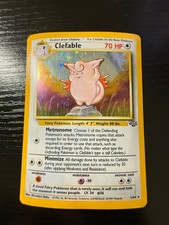 Clefable 01/64 Jungle Holo Rare Pokémon TCG picture