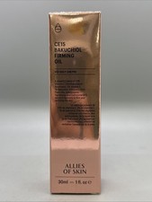 {C24} ALLIES OF SKIN CE15 Bakuchiol Firming Oil Use Daily AM/PM 1fl oz FULL SIZE picture