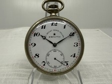 c1958 Zenith TCDD Turkish State Railways 15J Sz 16 Pocket Watch - Mint Dial picture