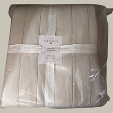 Parachute Home Linework Cotton Quilt In Parchment King/Cal King picture