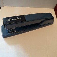 Vintage Swingline Stapler 747 Blue Heavy Made In USA-WORKS,uses regular staples) picture