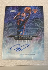  2025-26 Topps Chrome Update Nate Robinson Chromographs Autograph picture
