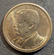 Theodore Roosevelt - 2013-P Presidential Dollar picture