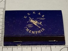 Front Strike Matchbook Cover  U.S.N.A.S. Memphis Tennessee  gmg picture