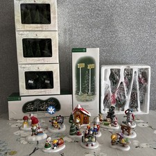 Department 56  Large Lot of North Pole Figurines/Accessories Excellent Condition picture