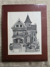 Vintage 1984 Martin Tang San Francisco Etching Print  John Coop A24 Movie picture