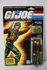 GI Joe General HAWK 1985 Punched MOC Hasbro Vintage Factory Sealed Action Figure picture
