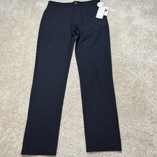 NWT Vuori Meta Performance Pants Mens 32x30 Black 4-Way Stretch V430 Logo picture
