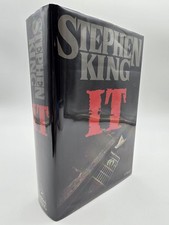 IT by Stephen King, 1st Edition, 3rd Printing, HC DJ  picture
