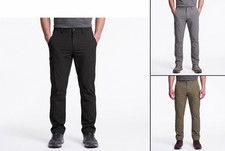 Copper & Oak Men's Tech Pant Security Zip Pocket Flex Waistband W30-42 picture