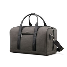 New Hartmann Herringbone Weekend Duffel, Black, Retail $195,  picture