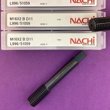 1pc NACHI M16 X 2  Thread Forming Tap; Bottom D11; HSSE-V L996/51059🎯Machinist picture