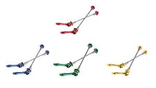 Mowa MTB eBike Cycle Bike Ti Skewers Titanium-Axle Qr Levers picture