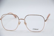 NEW CHLOE CH0023O 002 PINK GOLD AUTHENTIC EYEGLASSES 59-17 picture