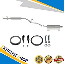 Middle Resonator + Rear Muffler for 2007-2012 Nissan Versa 1.8L Hatchback picture