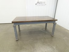 Vintage Precision Steel Welding Layout Table 72x36