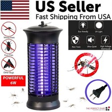 Electric Fly Gnat Killer Lamp Pests Fly Insect Trap Mosquito Bug Zapper 4,000V picture