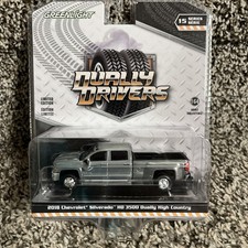 Greenlight 1:64 2018 CHEVROLET SILVERADO 3500 HIGH COUNTRY RAW CHASE picture