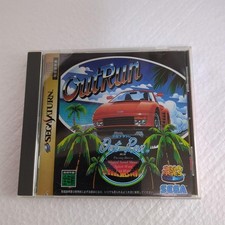 Out Run Sega Saturn SS GS-9110 1996 w/ Case Manual Tested Used picture