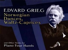 Norwegian Dances, Waltz-Caprices and - Paperback, by Grieg Edvard - Very Good picture