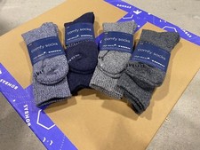 [4 Pairs] Bombas x Virgin Atlantic Calf Socks Large - Grey picture