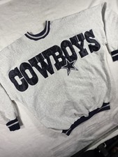 Vintage Dallas Cowboys Legends Athletic Crewneck Sweatshirt XL USA Gray Spellout picture