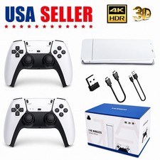 4K 64G HDMI TV Video Game Stick M15 Gaming Console Gamepad 2 Wireless Controller picture