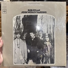 Bob Dylan John Wesley Harding Stereo CS 9604 Two Eye Columbia Records Vinyl LP picture