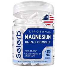 18 in 1 Magnesium ComplexX for Women and Men 90 Capsules picture