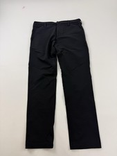 American Giant Pants Mens 32x31 Black Nylon Stretch Chino Casual Travel Workwear picture