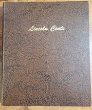 Vintage 1985-ish Dansco 7100 Lincoln Cent Album Spots Marked For 1909-1986 picture