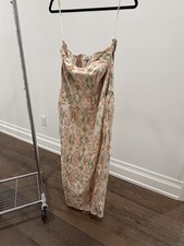 Beautiful Celandine by Anthropologie  maxi dress in size XL picture