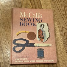 McCall's Sewing Book Random House 1963 1st First Printing Hardcover Vintage picture