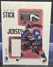 03-04 ITG BAP Memorabilia Joe Sakic Game Used Stick & Jersey 🚨🚨🚨 Colorado  picture