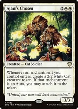 x1 Ajani's Chosen R MTG Commander: Secrets of Strixhaven M/NM, English picture