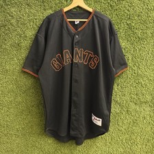 Vintage San Francisco Giants Barry Bonds Russell Authentic Baseball Jersey Sz 52 picture