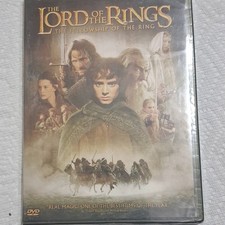 New Line Lord of the Rings: Fellowship Ring (2001) DVD PG-13 Widescreen picture