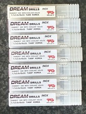 YG-1 DH452017 1.7mm Carbide Dream Drill INOX 5XD Coolant TiAlN NEW picture