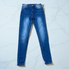 SHEIN Women’s Denim Skinny Jeans Size Small (4) Dark Wash Stretch Mid Rise picture