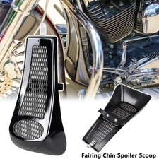 Vivid Black Front Fairing Chin Spoiler Scoop For Harley Softail FLSTN FXSTC FLS picture