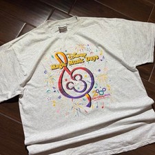 Vtg disney music day grey picture