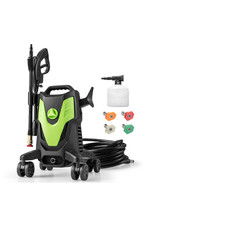 Costway Electric Pressure Washer 4 Universal Wheels 2400 Psi High Pressure picture