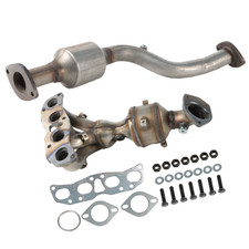 2Pcs Front Rear Catalytic Converter kit for Nissan Rogue 2008-2013 Rogue 2.5L picture