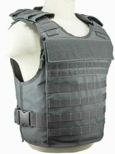 VISM Tactical Discreet Plate Carrier Vest MED-2XL External Pkt Shoot Hunt GRAY picture