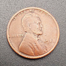 1922 No D penny strong reverse  heavily cleaned  picture
