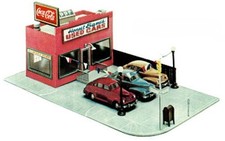 HO 1:87 Scale HONEST SAM USED CAR LOT Kit Lighted IHC New Sealed in Box 7796 picture